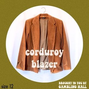 Vintage corduroy blazer
